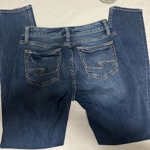 Women’s Silver Jean Co. Boyfriend style